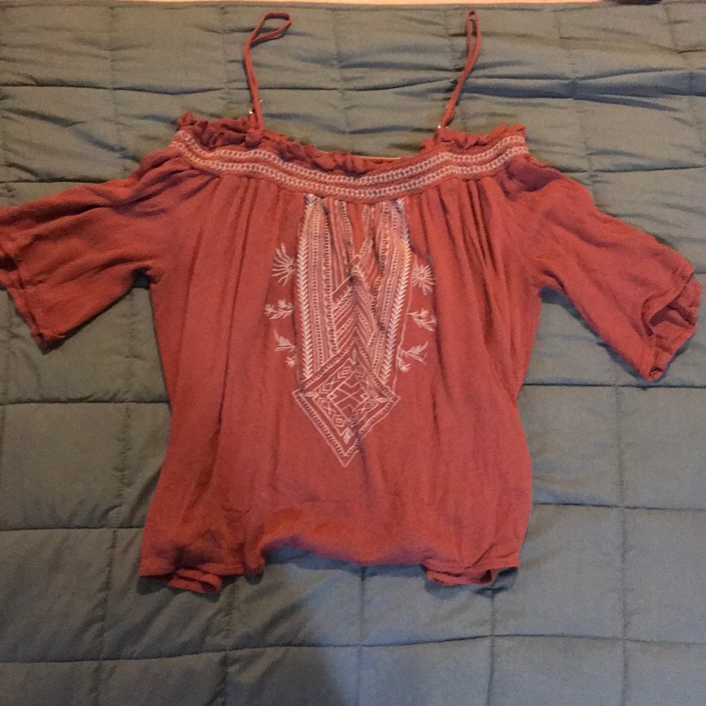 Off the shoulder blouse